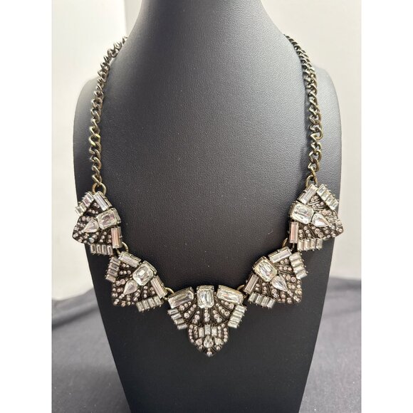 BaubleBar Statement Necklace With Crystal Embellishments - Picture 1 of 6
